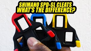 Shimano SPD SL Cleats  Whats The Difference [upl. by Brazee366]