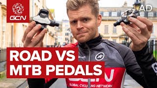 Road Or MTB Pedals  Which Should You Choose [upl. by Reffinej286]