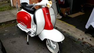 Lambretta Series 2 LI125  First Startup in 35 Years [upl. by Racso899]